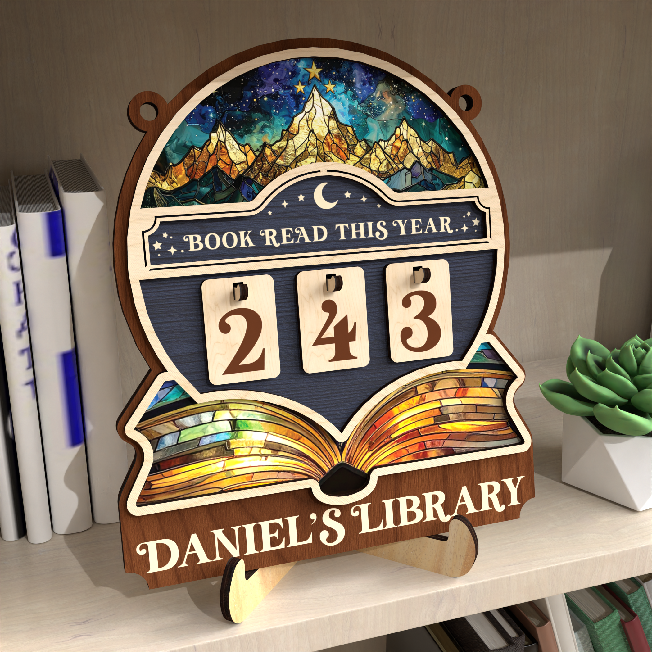 Books Read This Year Counter, Bookish Gift