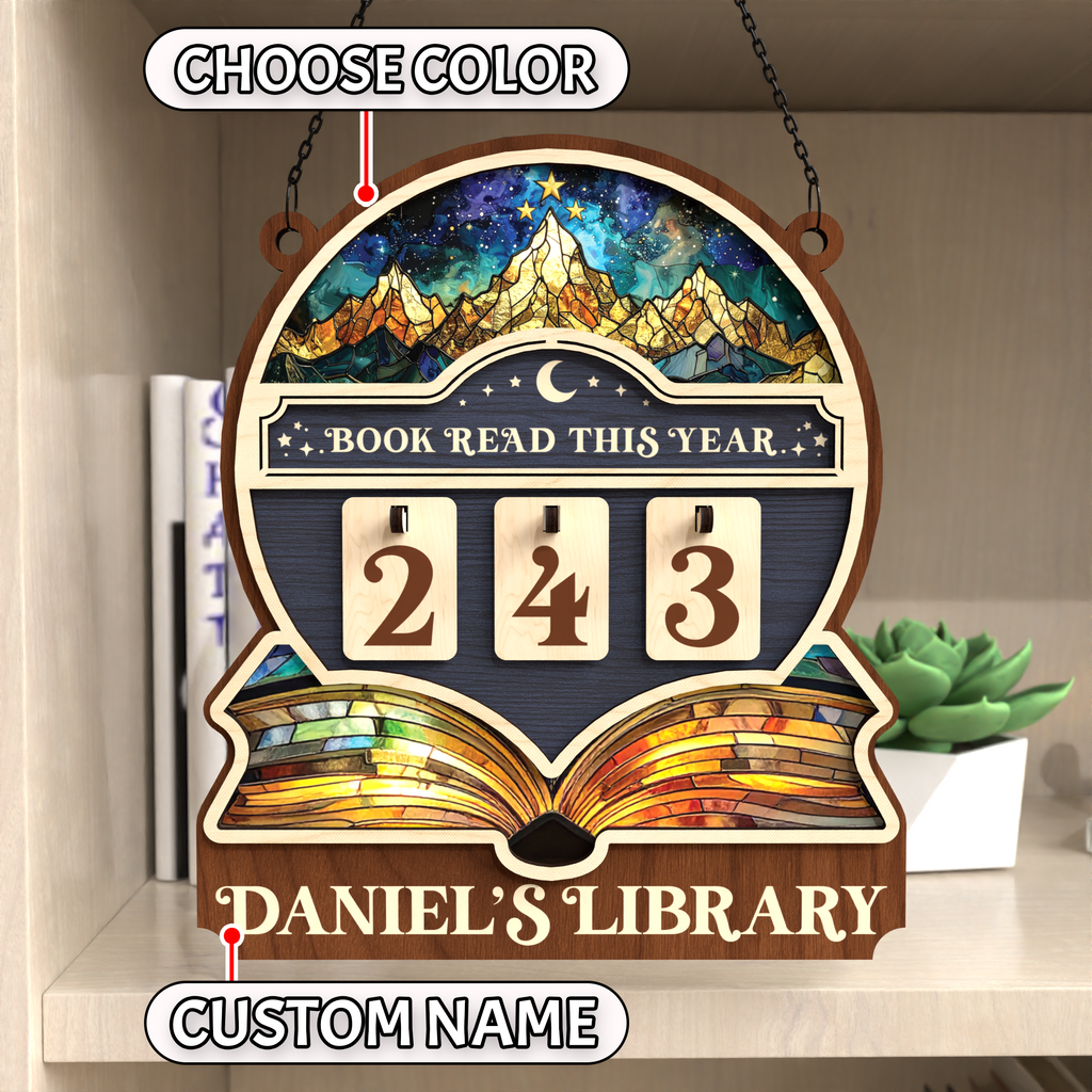 Books Read This Year Counter, Bookish Gift
