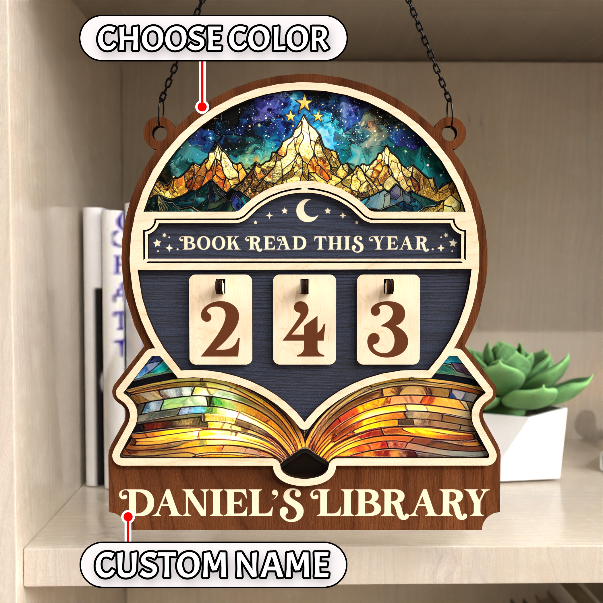 Books Read This Year Counter, Bookish Gift